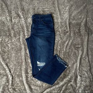 Boyfriend cropped jeans